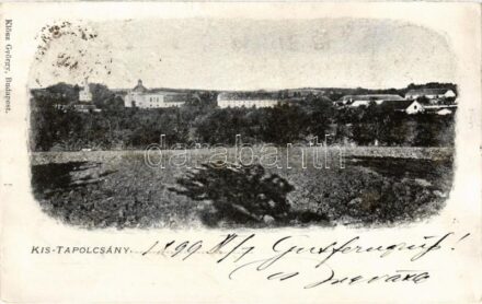 1899 (Vorläufer) Kistapolcsány, Topolcianky; Klösz György (Rb)