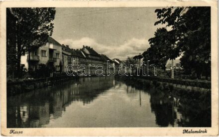 Kassa, Kosice; Malomárok / mill ditch (EK)