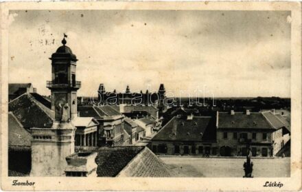 1941 Zombor, Sombor; látkép / general view (Rb)