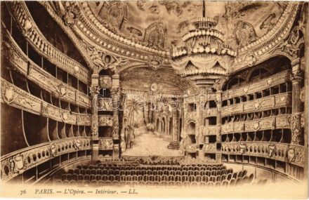 Paris, L'Opéra, Intérieur / operahouse, interior