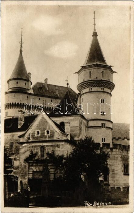 Bajmóc, Bojnice; vár / castle / hrad. Foto Tatra Trencín