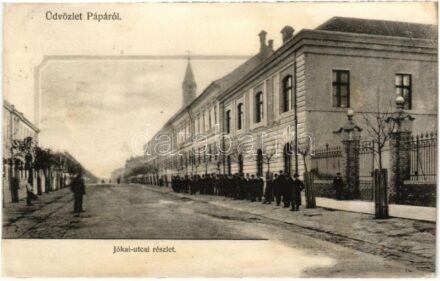 1909 Pápa, Jókai utca (fl)