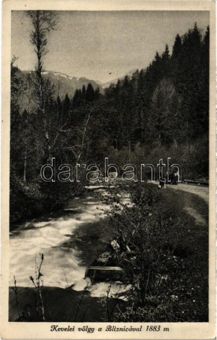 Kevelei-völgy, Bliznica. Marton Jenő felvétele / river vally, Hora Blyznytsya