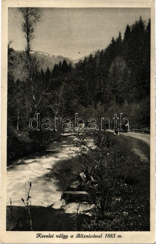 Kevelei-völgy, Bliznica. Marton Jenő felvétele / river vally, Hora Blyznytsya