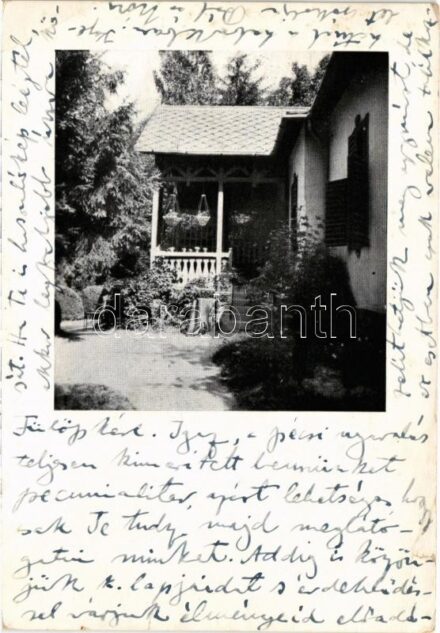 1937 Balatonaliga, Szász Villa (EK)