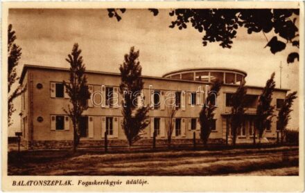 1943 Balatonszéplak (Siófok), Fogaskerékgyár üdülője