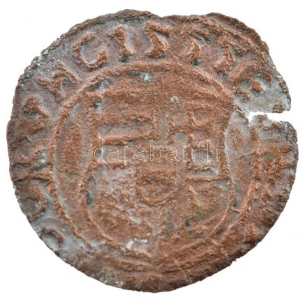 1555K-B Denár Ag 'I. Ferdinánd' (0,36g) T:2,2- patina, kis kitörés Hungary 1555K-B Denar Ag 'Ferdinand I' (0,36g) C:XF,VF patina, cracked Huszár: 935., Unger II.: 745.a