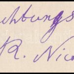 1907 R. Nikolaides görög pszichológus levele Klug Ferdinánd professzorhoz - Image 3