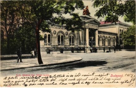 1908 Budapest IX. Székesfővárosi Szent István kórház a Gyáli úton