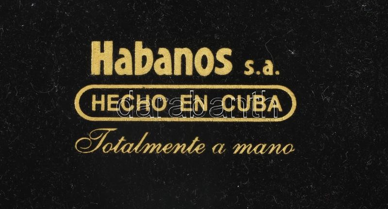 Cohiba Behike szivardoboz, lakkozott fa, jelzett: Cuba, minimális kopásokkal, 15x23cm - Image 3
