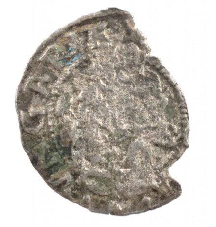 1555K-B Denár Ag 'I. Ferdinánd' (0,28g) T:2- patina, a perem egy nagyobb része letört Hungary 1555K-B Denar Ag 'Ferdinand I' (0,28g) C:VF patina, a larger part of the edge missing Huszár: 935., Unger II.: 745.a