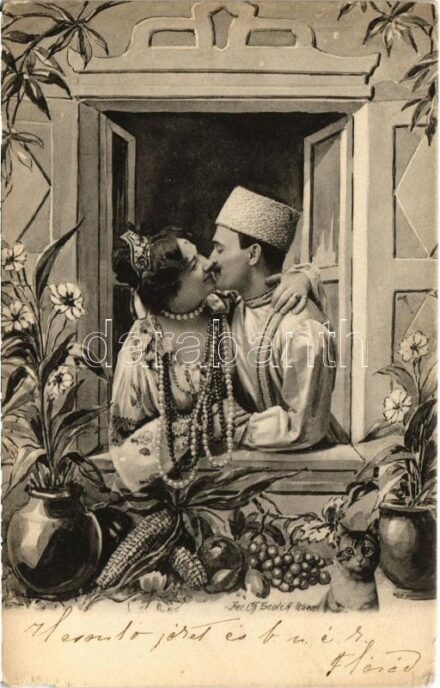 Balkáni szerelem / Balkan love. Serie 827. s: Ch. Scolik (tear)
