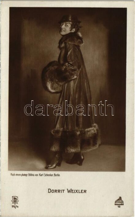 1917 Dorrit Weixler. Bildnis von Karl Schenker