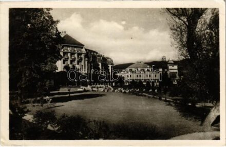 1949 Pöstyén, Piestany; fürdő / spa, bath (EK)
