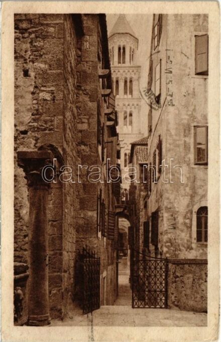 Split, Spalato; Ulica Sv. Ivana / street view (EK)