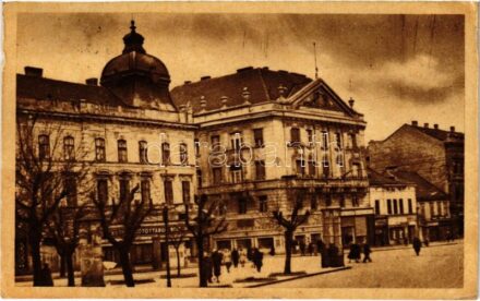 1954 Nagykanizsa, utca, üzletek. Művészeti Alkotások (EK)