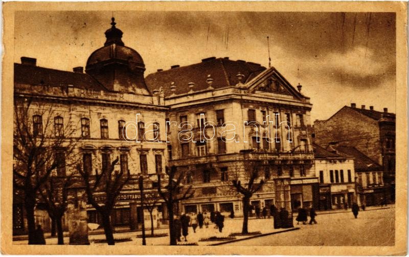 1954 Nagykanizsa, utca, üzletek. Művészeti Alkotások (EK)