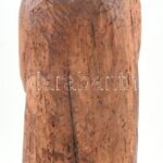 Pásztor. Faragott fa szobor. Régi, jelzés nélkül, szú nyomokkal 41 cm CSAK SZEMÉLYES ÁTVÉTEL, NEM POSTÁZZUK! / ONLY PERSONAL COLLECTION! - Image 2