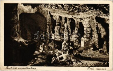 Aggteleki cseppkőbarlang, Aradi vértanúk. A Magyarországi Kárpát Egyesület Propaganda Bizottságának kiadása (EK)