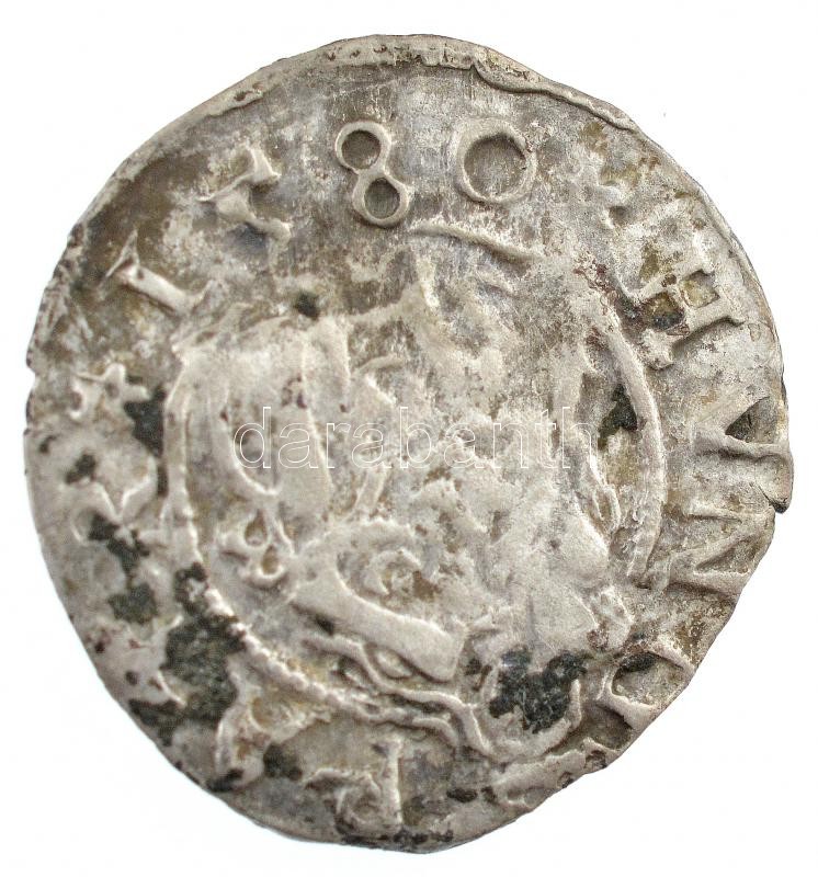 1580K-B Denár Ag 'Rudolf' (0,51g) T:2,2- patina Hungary 1580K-B Denar Ag 'Rudolf' (0,51g) C:XF,VF patina Huszár: 1059.,Unger II.: 811.a - Image 2
