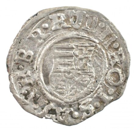 1589K-B Denár Ag 'Rudolf' (0,54g) T:2,2- patina Hungary 1589K-B Denar Ag 'Rudolf' (0,54g) C:XF,VF patina Huszár: 1059.,Unger II.: 811.a