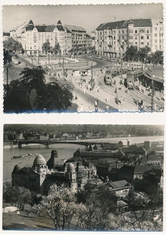 Budapest - 27 db MODERN magyar retro képeslap / Budapest - 27 modern Hungarian postcards