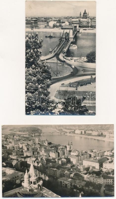 Budapest - 27 db MODERN magyar retro képeslap / Budapest - 27 modern Hungarian postcards - Image 2