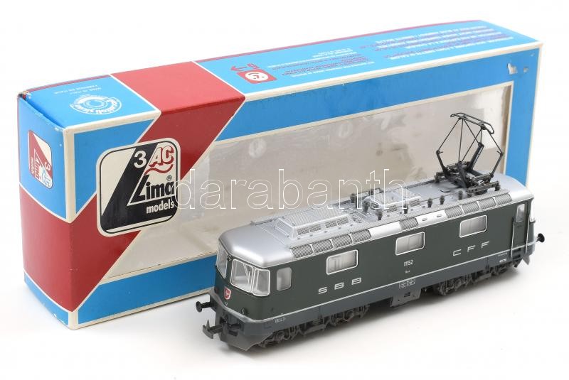 Lima vasútmodell, SBB Re 4/4 svájci villamosmozdony, újszerű állapotban, eredeti dobozában, h: 17 cm / Lima model train locomotive, in original box