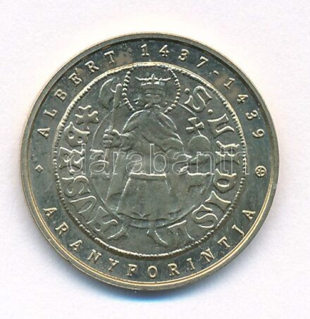 2018. 2000Ft Cu-Ni-Zn 'Albert aranyforintja 1437-1439' T:BU patina
