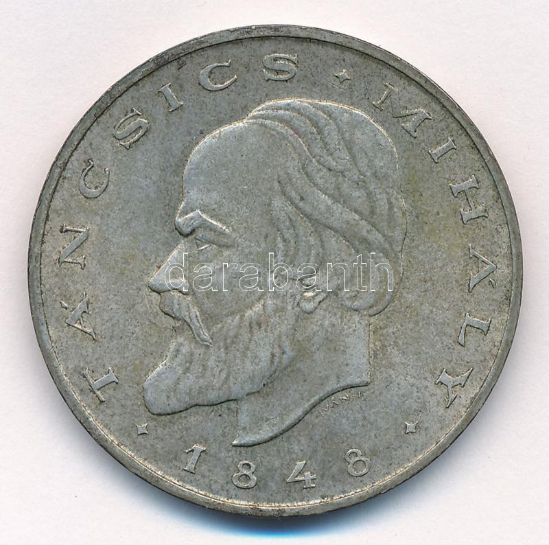 1948. 20Ft Ag 'Táncsics' T:1- patina Adamo EM3