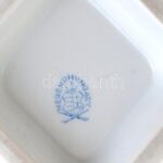 Herendi Viktória mintás, nyuszis, bonbonier, sérült, jelzett, m: 17 cm - Image 2