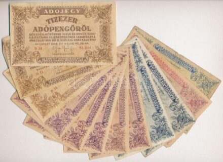 1946. 10.000AP-10.000.000AP (12db) T:III-IV