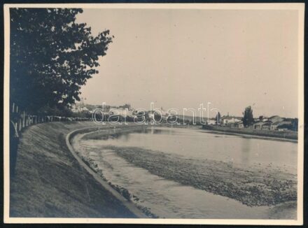1939 Ökörmező, Kárpátalja hátoldalt feliratozott fotó 12x9 cm