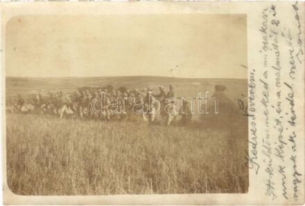 Osztrák-magyar katonák csoportja / Austro-Hungarian K.u.K. military, group of soldiers. photo (vágott / cut)
