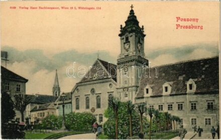 Pozsony, Pressburg, Bratislava; Városháza / town hall