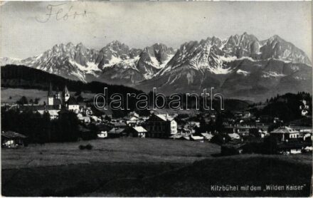 1934 Kitzbühel (Tirol), mit dem 'Wilden Kaiser' (EK)