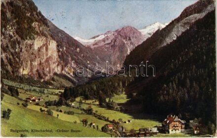 1925 Bad Gastein, Kötschachtal, 'Grüner Baum' (EK)
