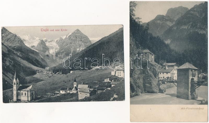 ~55 db régi képeslap, főleg külföldi városképek sok Ausztriával, jobbakkal - Image 3