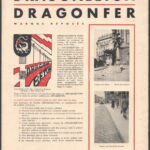 cca 1930 Sárkánybeton reklám nyomtatvány budapesti városképekkel francia és magyar nyelven 8 p