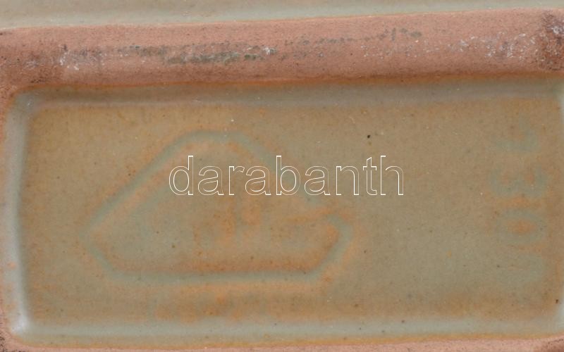 NDK retró kerámia váza, jelzett, hibátlan, m: 17,5 cm - Image 2