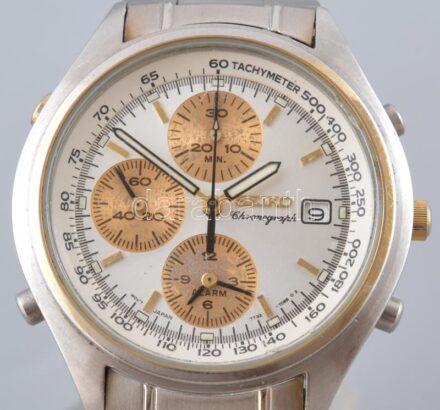 Seiko stopperes chronográf óra (FT32-FC60), működik, szép állapotban