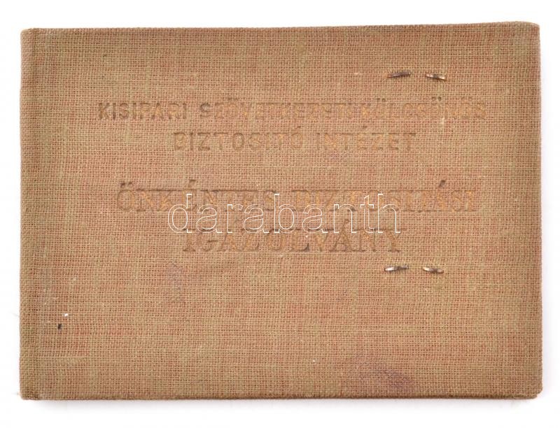 1961 Kisipari Szövetkezetek Kölcsönös Biztosító Intézete fényképes önkéntes biztosítási igazolvány, New York-i születésű pengeköszörűs részére - Image 2
