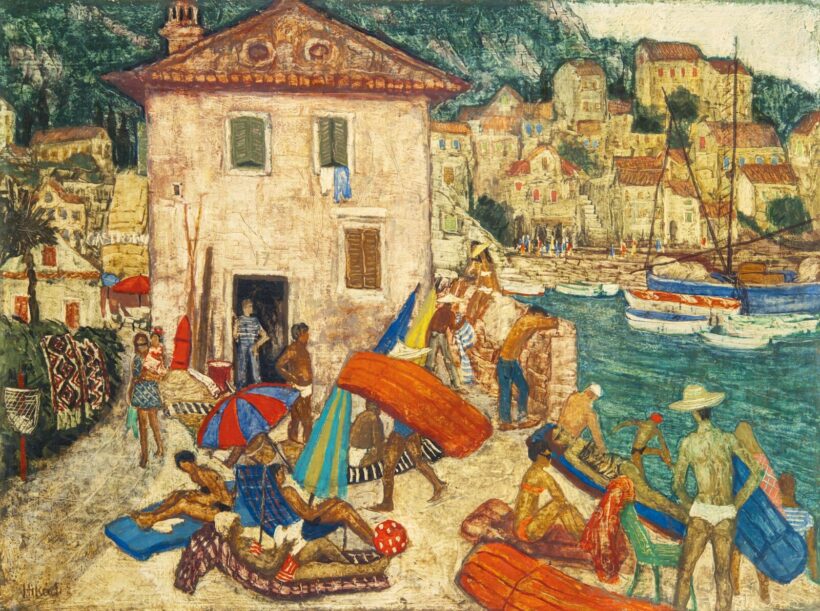 Hikádi Erzsébet (1911-2008): Moscenica III., 1985 körül