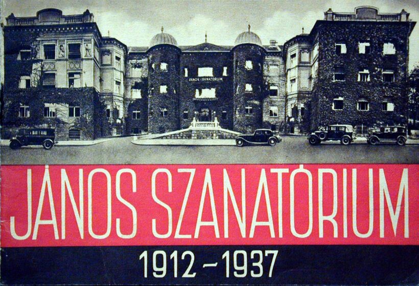 Szanatórium. 1912-1937.  János Szanatórium. 1912-1937.
