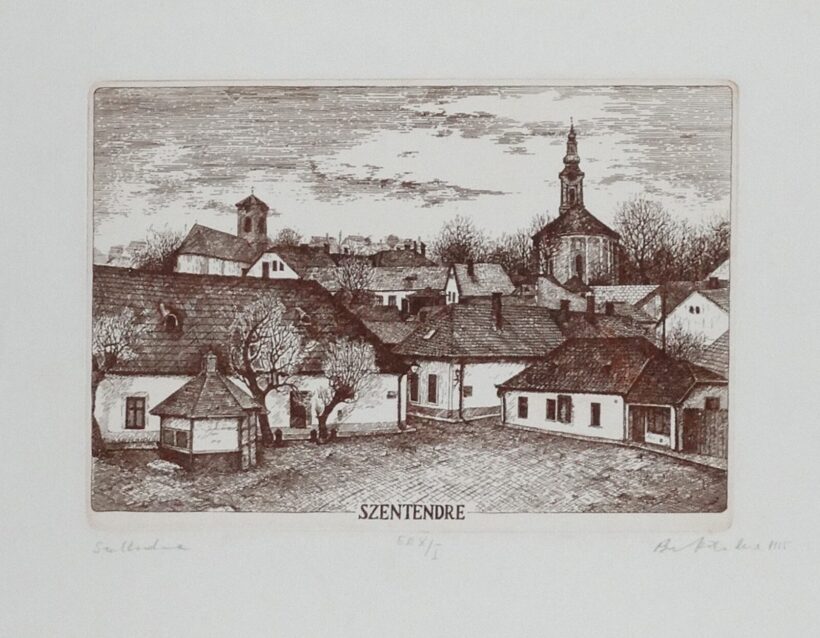 Bukta Imre (1952): Szentendre I. 1995. EA X/I