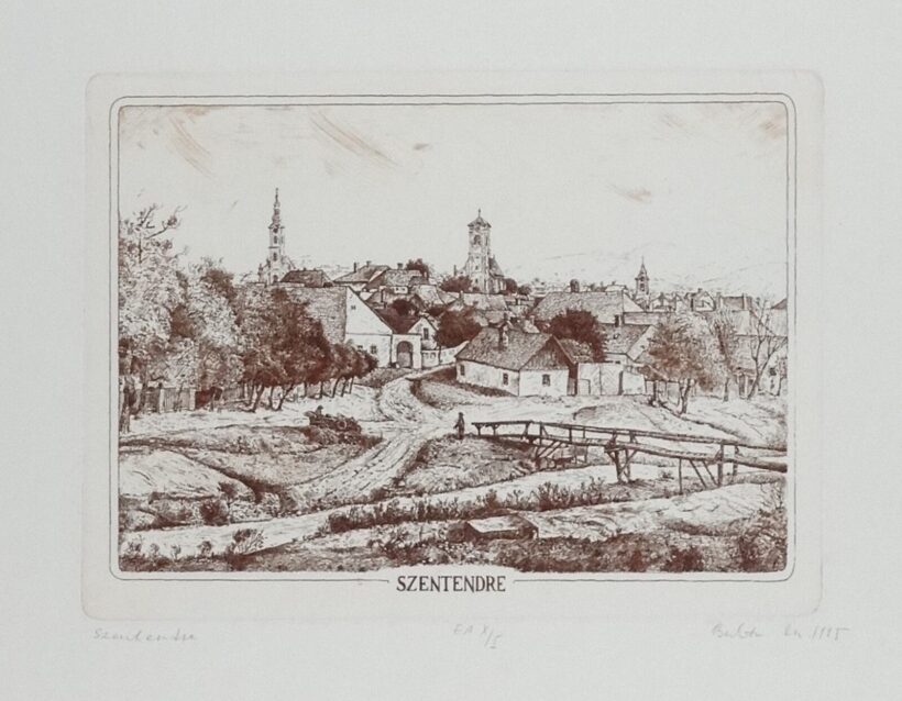 Bukta Imre (1952): Szentendre I. 1995. EA X/5