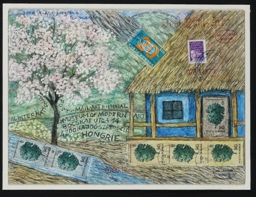 Joan Anghel Negrean: Mail-art 1999 (Joseph Kádár szervezésében)