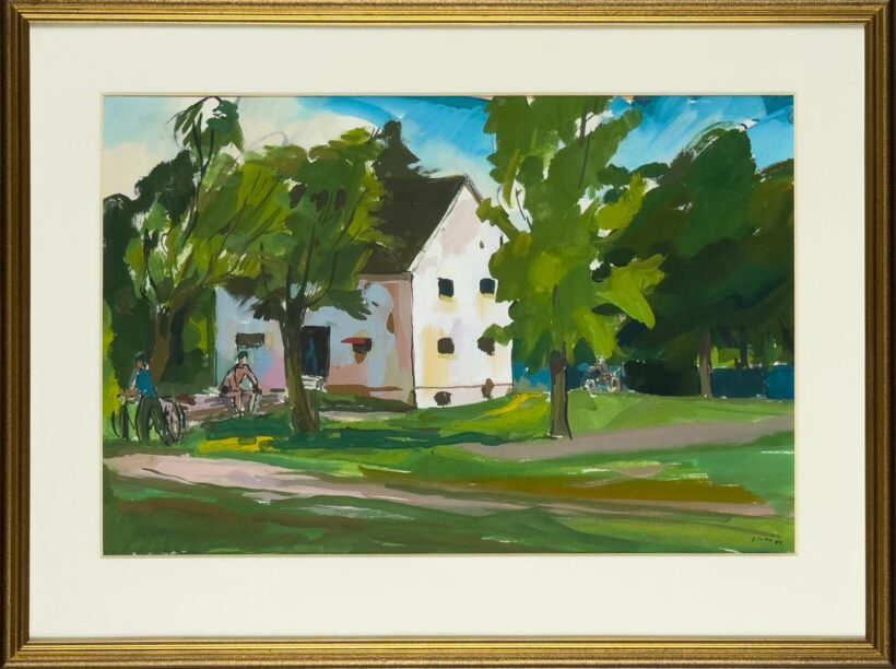 Sinkó Károly (1910-1967): Nyaralás 1961 - Image 2