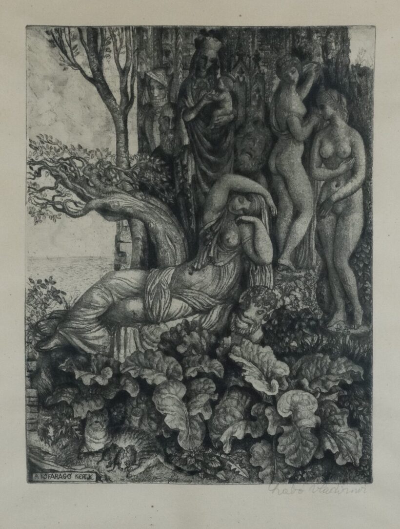 Szabó Vladimir (1905 - 1991): A kőfaragó kertje