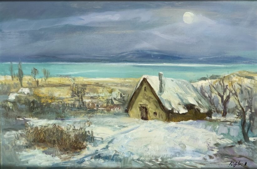 Vágfalvi Ottó (1925-2015): Behavazott pince